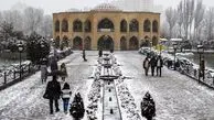 تصاویر/ نخستین برف پاییزی در تبریز