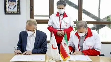 تفاهم همکاری میان صلیب سرخ آلمان و هلال احمر ایران