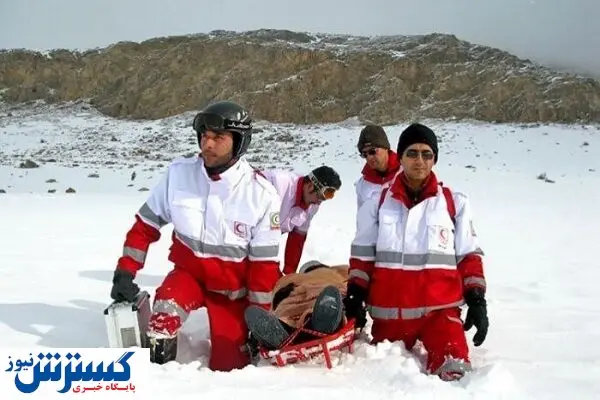 ۲ نگهبان معدن در برف و کولاک نجات یافتند
