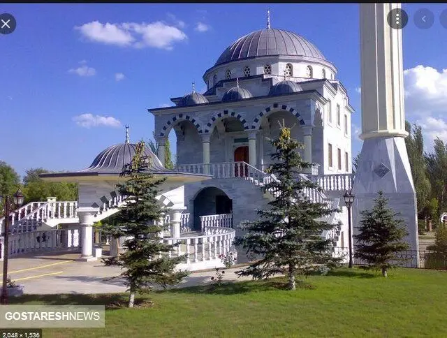 بمباران مسجد سلطان سلیمان توسط روسیه + عکس