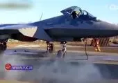 تمرینات نیروی هوایی روسیه با هواپیمای سوخو ۳۴ + فیلم