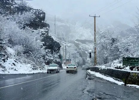 این جاده در شمال کشور مسدود شد