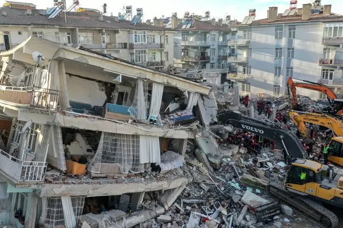 تلفات زلزله ترکیه افزایش یافت