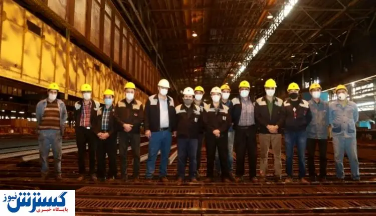 گام بلد ذوب آهن اصفهان در تولید ریل‌های راه آهن و مترو