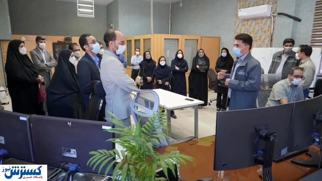 بازدید از شرکت توسعه اهن وفولاد
