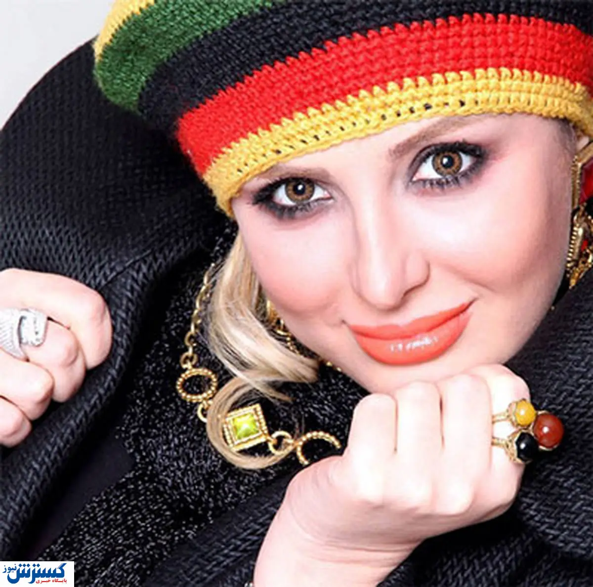 گریم سنگین نیوشا ضیغمی در شهر گربه ها