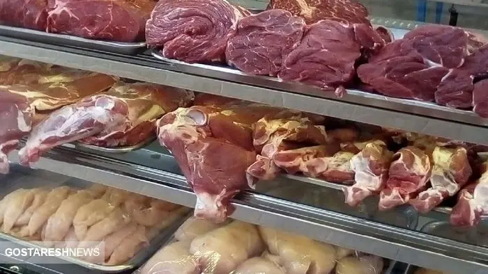 قیمت روز انواع گوشت قرمز در بازار (۹۹/۱۲/۱۹)