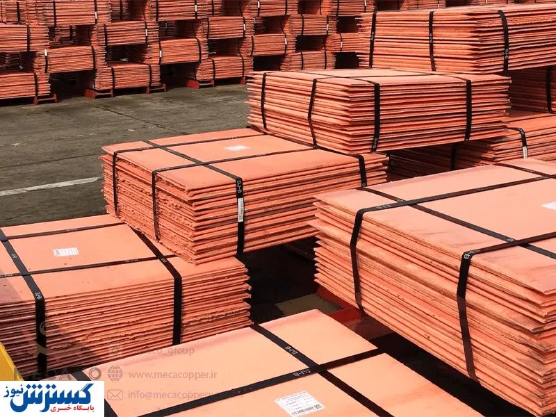 قیمت مس جهانی روبه افزایش