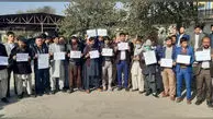 اعتراض گسترده معلمان به عدم پرداخت حقوق‌شان + عکس