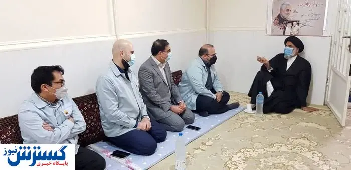 دیدار مدیرعامل فولاد خوزستان با امام جمعه اهواز