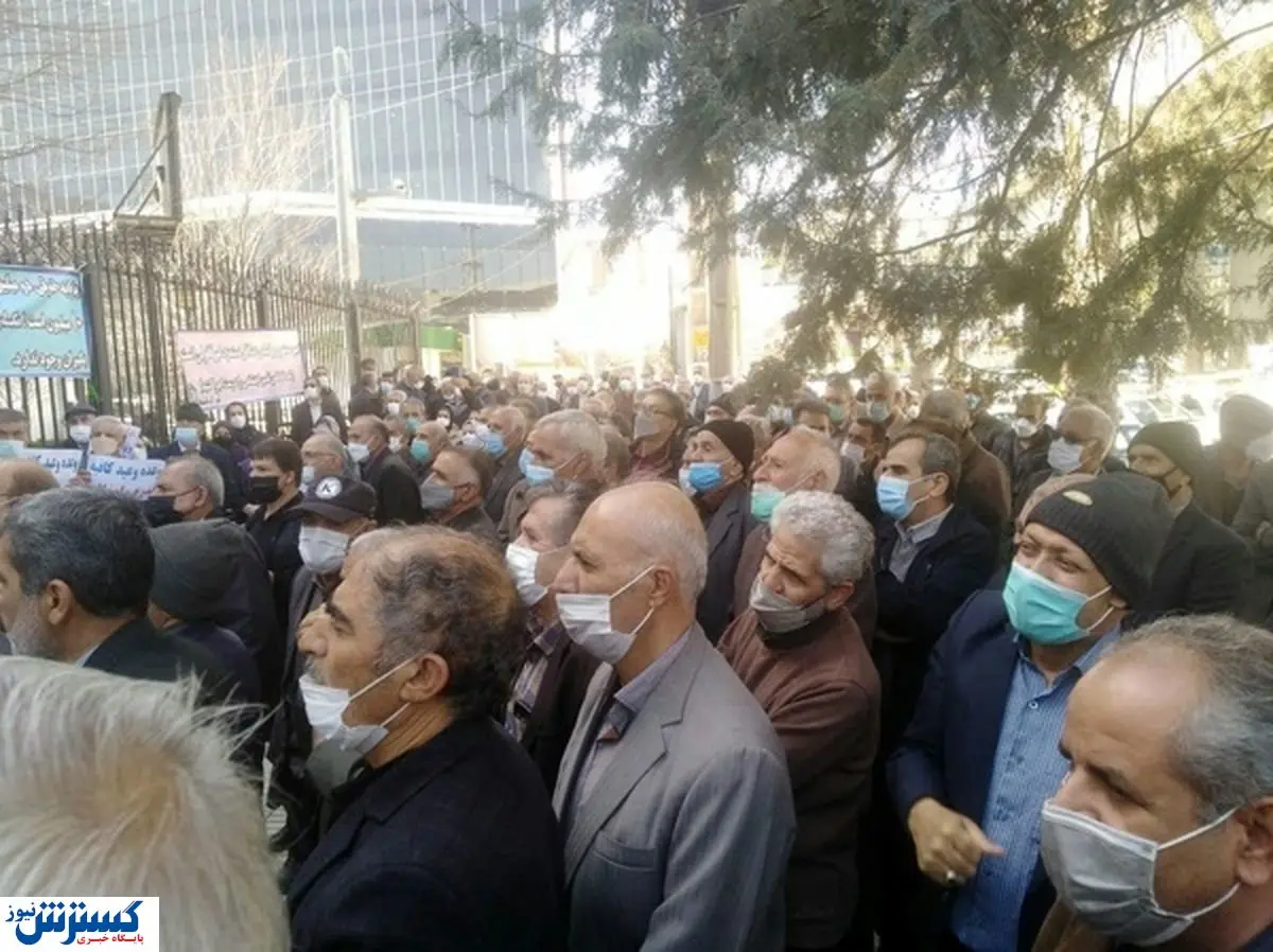 اعتراض بازنشستگان سر و صدا کرد/ خواسته موسپیدان چیست؟