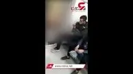 فرار زن برهنه در مترو تهران از دست پلیس + فیلم