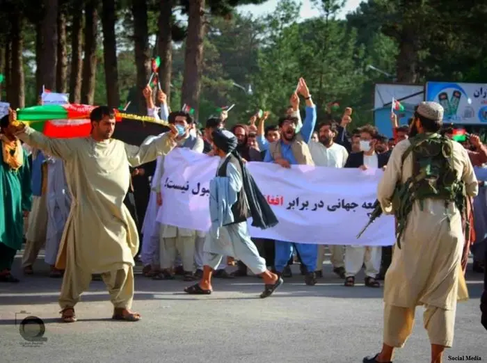 قانون جدید طالبان درباره تظاهرات مردمی