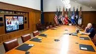 عکس جنجالی بایدن از جلسه امنیتی کاخ سفید+ عکس