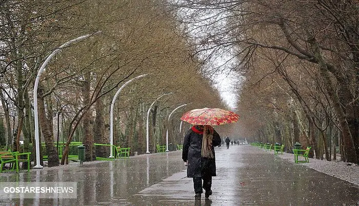 تهران از این تاریخ بارانی می‌شود