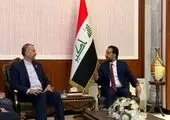 دیدار رئیس مجلس عراق با رئیسی + عکس