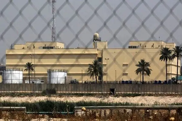 صدای انفجارهای شدید از سفارت آمریکا در بغداد