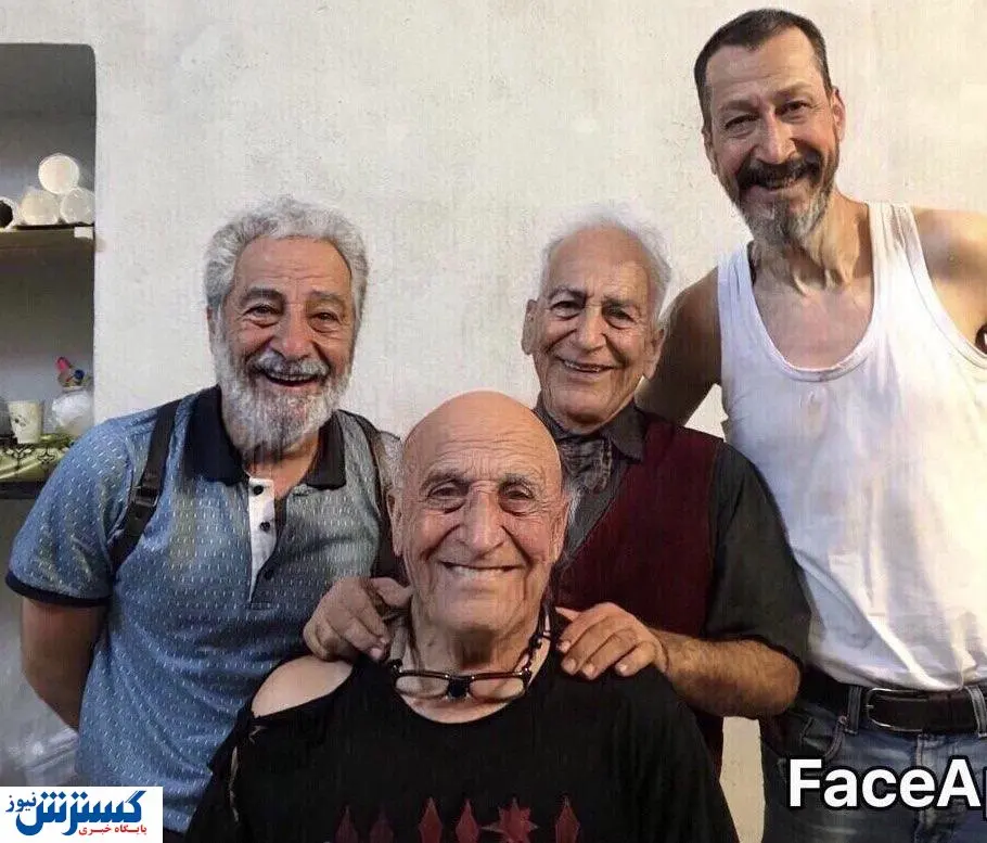 عکسی متفاوت از پیری «نوید محمدزاده»!