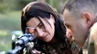 همسر نخست وزیر ارمنستان به جبهه می‌رود + عکس