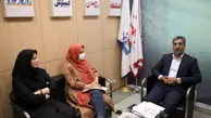 بازدید مدیرعامل شهرک های صنعتی ایران از موسسه صمت