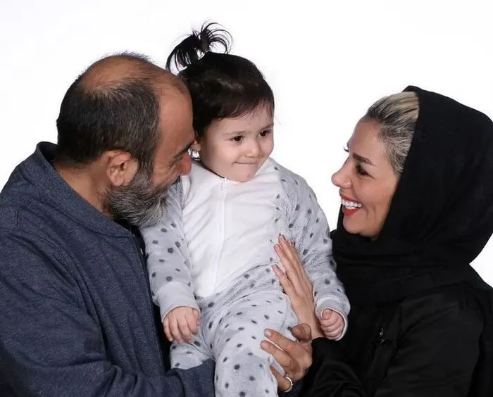 همسر و دختر مهران غفوریان در یک قاب +عکس