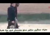 فیلمی از گلوله خوردن قاتل شهید آزمون