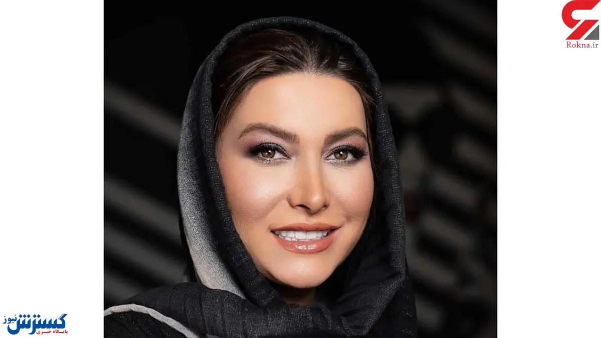 درخت کریسمس لاکچری خانم بازیگر+عکس