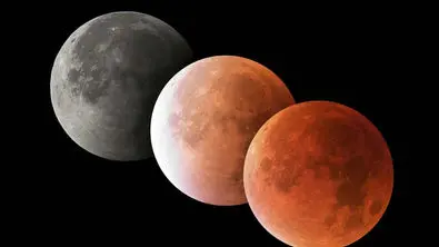 زمان دقیق ماه‌گرفتگی شهریور ۱۴۰۴ + نقشه مناطق قابل مشاهده