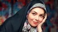 همسر مهناز افشار در مراسم «آزاده نامداری» + عکس
