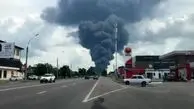 آتش‌سوزی مهیب در جنوب غرب روسیه + فیلم