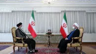 رئیس جمهور منتخب با روحانی دیدار کرد