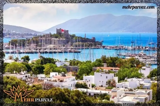 ۷شب اقامت در شهر بدروم چقدر آب میخورد؟
