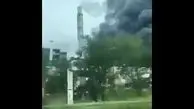 انفجار در کارخانه مواد شیمیایی/هشدار فوق قرمز پلیس به منطقه