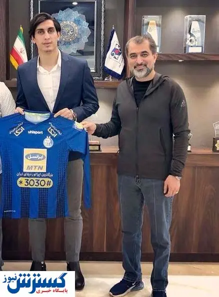 مدافع پرسپولیس ، استقلالی شد! + عکس