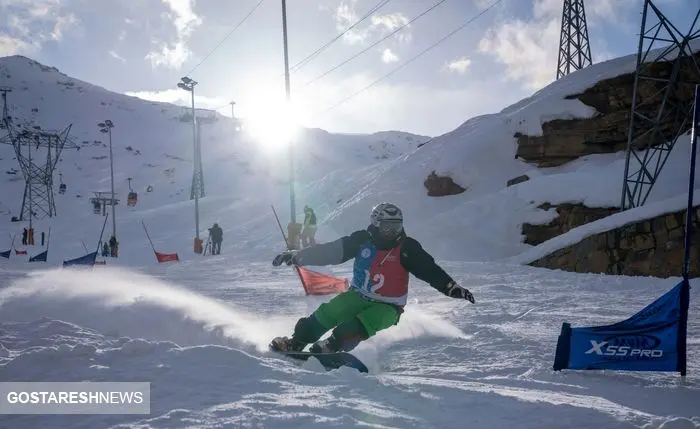  قهرمانی در قلب کوهستان در مسابقات جایزه بزرگ اسکی اسنوبرد MVM