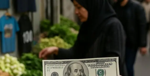 سقوط قدرت خرید مردم ایران | غذایتان را به دلار سفارش دهید