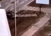 واکنش پلیس ایران به عبور تانک روسی از روی خودروی اوکراینی