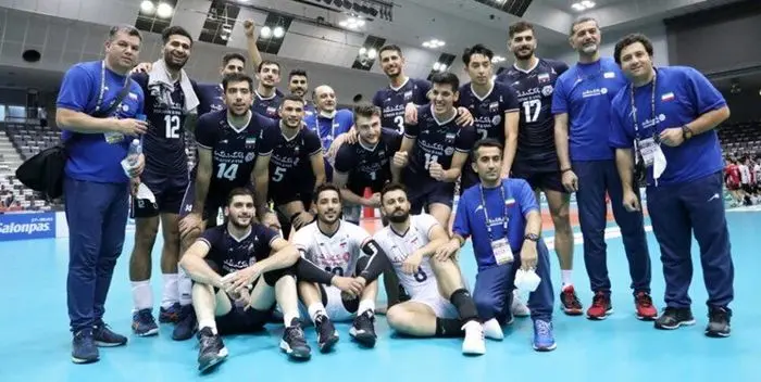 صعود قدرتمند ملی‌پوشان والیبال ایران
