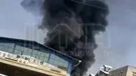 آتش سوزی در کارخانه اسنوا+ فیلم
