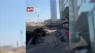 نجات معجزه آسای شهروند سعودی در حادثه رانش زمین + فیلم