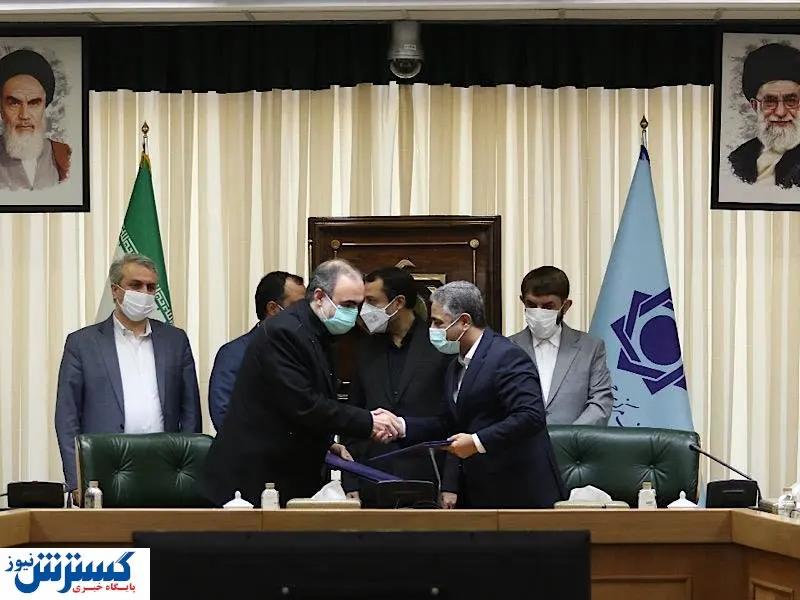امضای تفاهمنامه استعلام صورتحساب الکترونیکی میان بانک مسکن و وزارت صمت