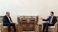 دیدار وزیر راه و شهرسازی با بشار اسد