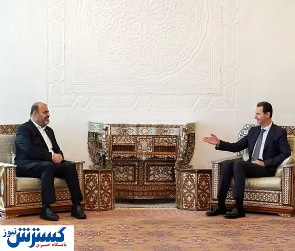 دیدار وزیر راه و شهرسازی با بشار اسد