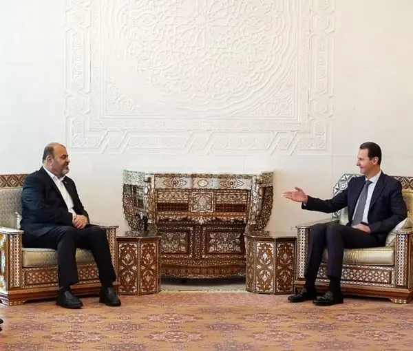 دیدار وزیر راه و شهرسازی با بشار اسد