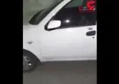  به آتش کشیدن چند خودرو در خیابان ستارخان تهران + فیلم