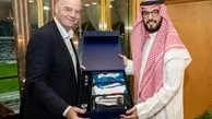 هدیه ویژه عربستانی‌ها به رئیس فیفا