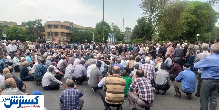 ادامه تجمع بازنشستگان در ایران/ لرستان، همدان و گیلان هم اضافه شدند