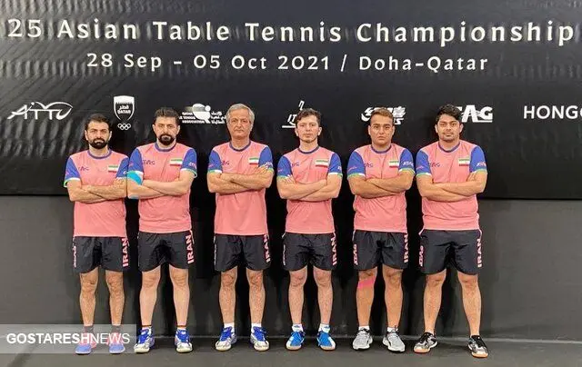 مقام تاریخی تیم ملی تنیس/ ایران برای اولین بار پنجم آسیا شد