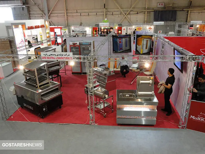 افتتاح نمایشگاه تجهیزات آشپزخانه صنعتی در شهرآفتاب 