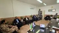 دیدار مدیر عامل و جمعی از مدیران شرکت آلومینای ایران با فرمانده سپاه شهرستان جاجرم